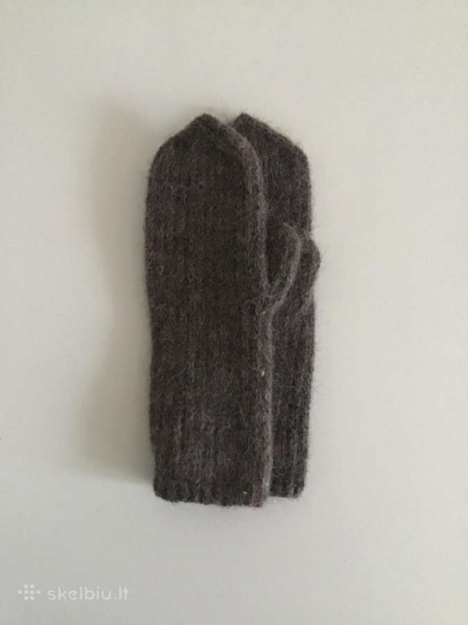 Alpaku vilnos pirstinės, riešinės - nuotraukos Nr. 8