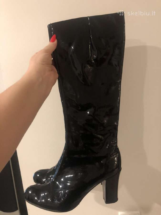 Clarks firminiai, odiniai, patogūs, ilgi batai - nuotraukos Nr. 2