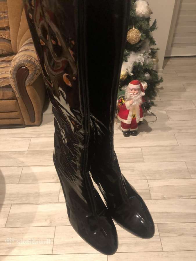 Clarks firminiai, odiniai, patogūs, ilgi batai - nuotraukos Nr. 6