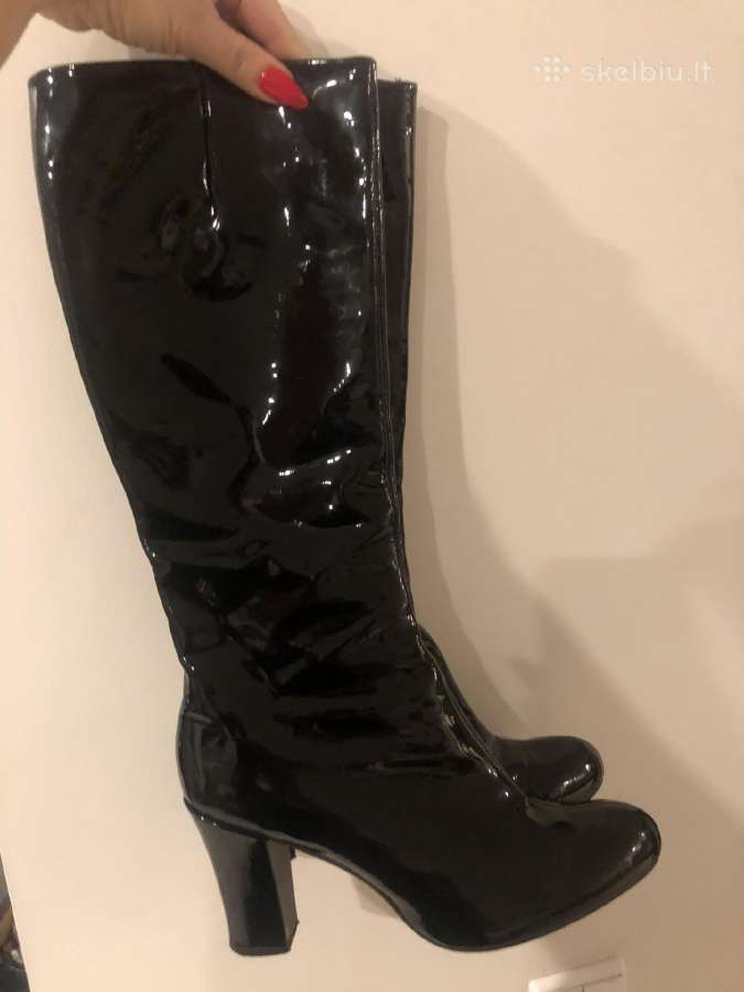Clarks firminiai, odiniai, patogūs, ilgi batai - nuotraukos Nr. 7