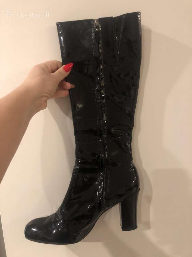 Clarks firminiai, odiniai, patogūs, ilgi batai - nuotraukos Nr. 9
