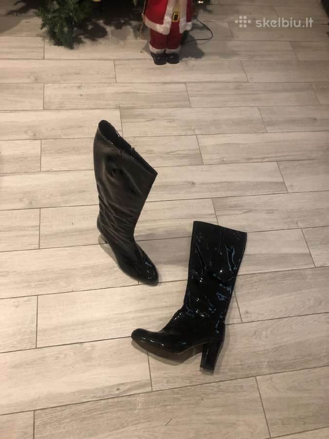 Clarks firminiai, odiniai, patogūs, ilgi batai - nuotraukos Nr. 13