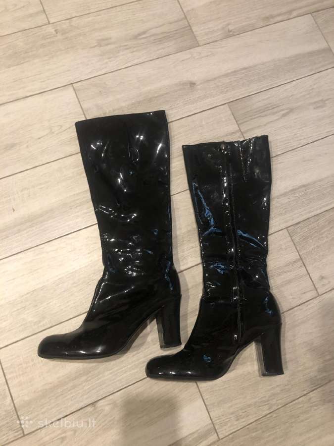 Clarks firminiai, odiniai, patogūs, ilgi batai - nuotraukos Nr. 14