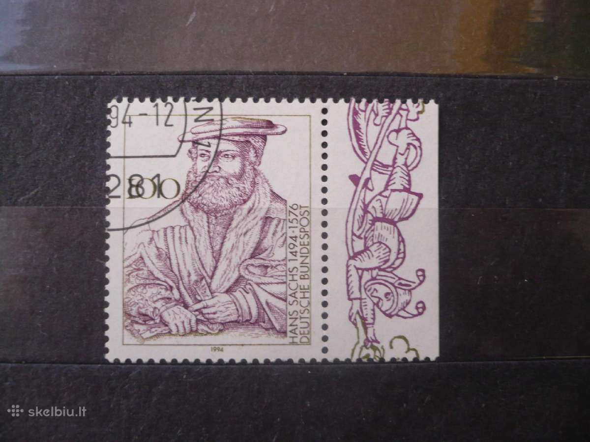 1994 m. 500-osios rašytojo Hanso Sacho gimimo
