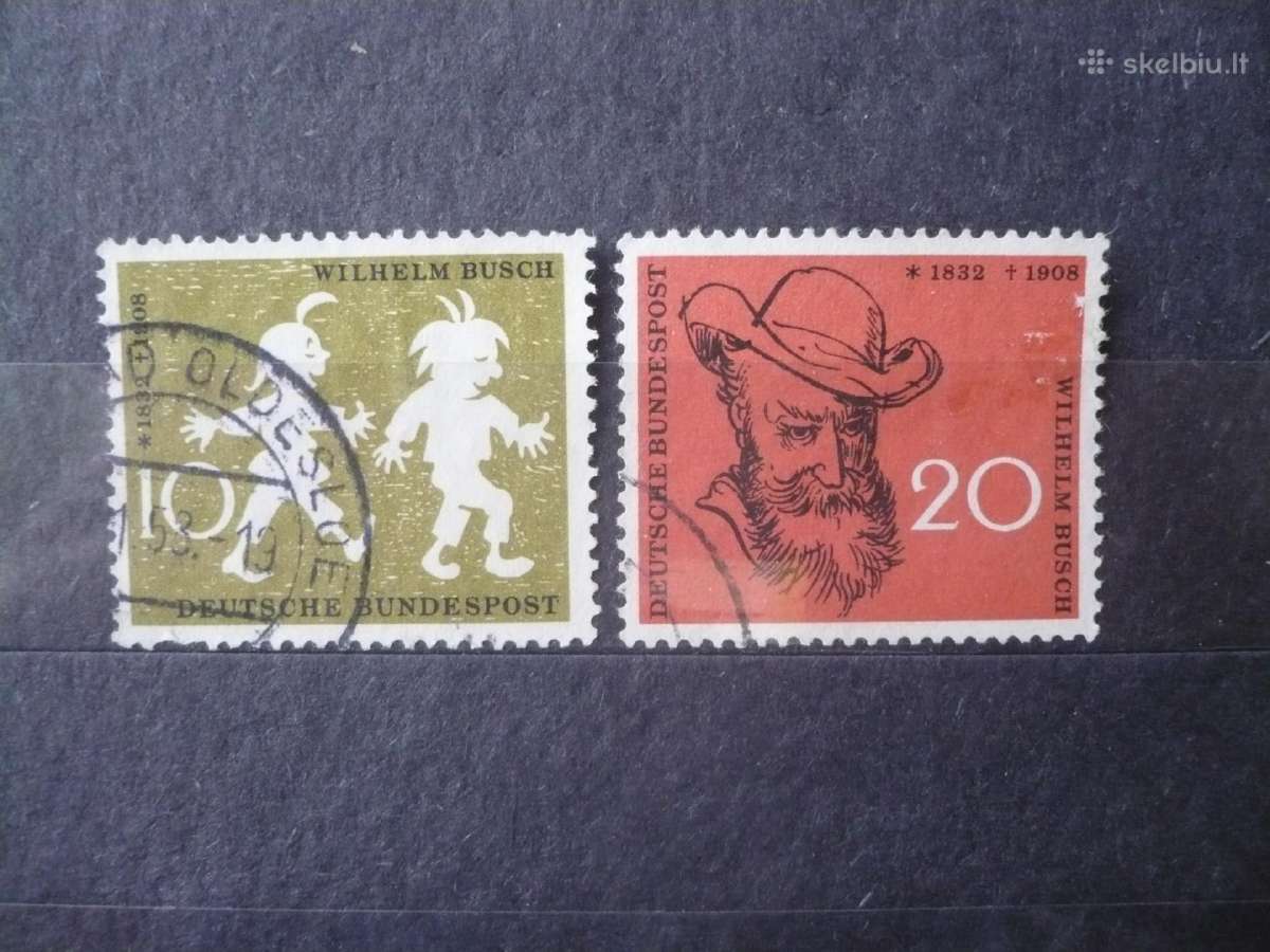 1958 m. 50-osios Wilhelmo Buscho mirties metinės