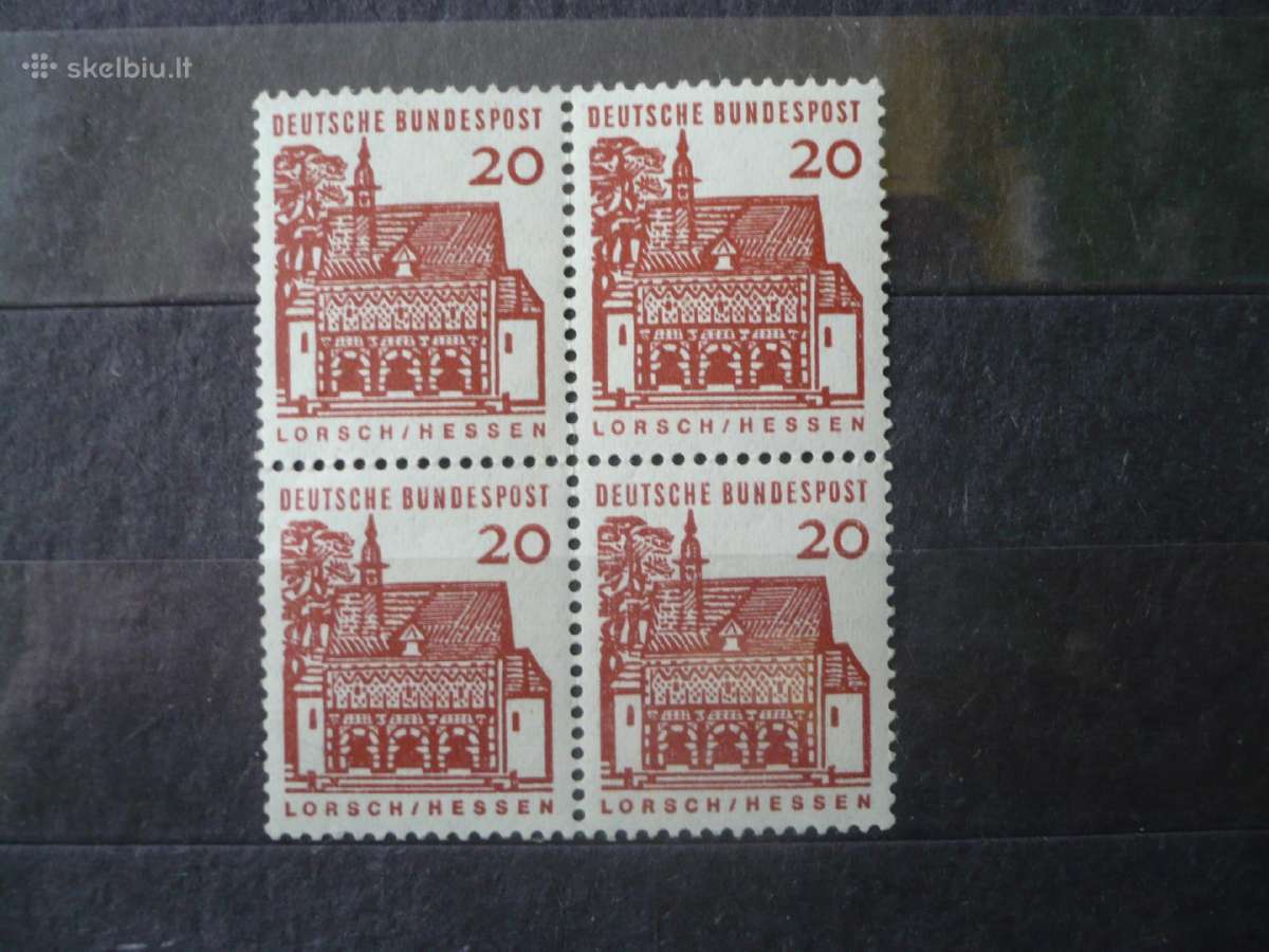 1964 m. Vokietijos Xii amžiaus statybinės Mhn