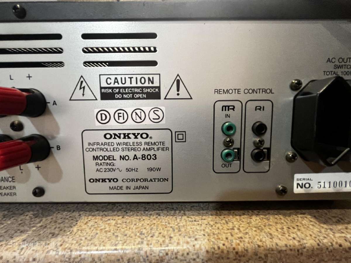Sanyo Dcx 8000k;onkyo A-803:technics Su-a700mk2 - nuotraukos Nr. 10
