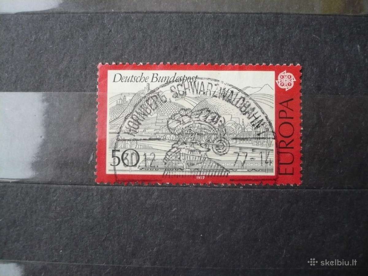 1977 Europa pašto ženklai – peizažai