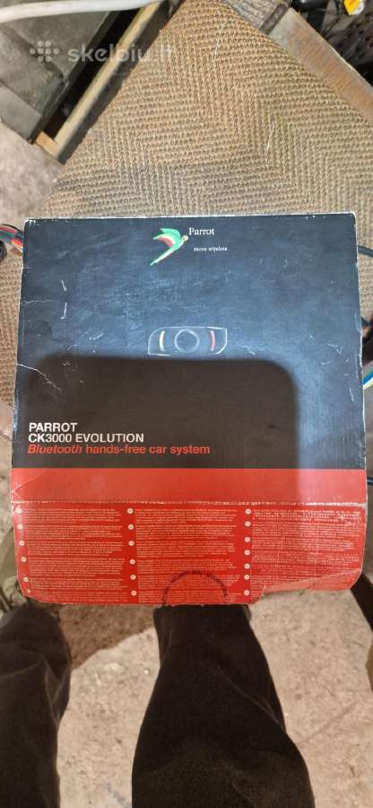 Parrot ck3000 evolution laisvų rankų įranga