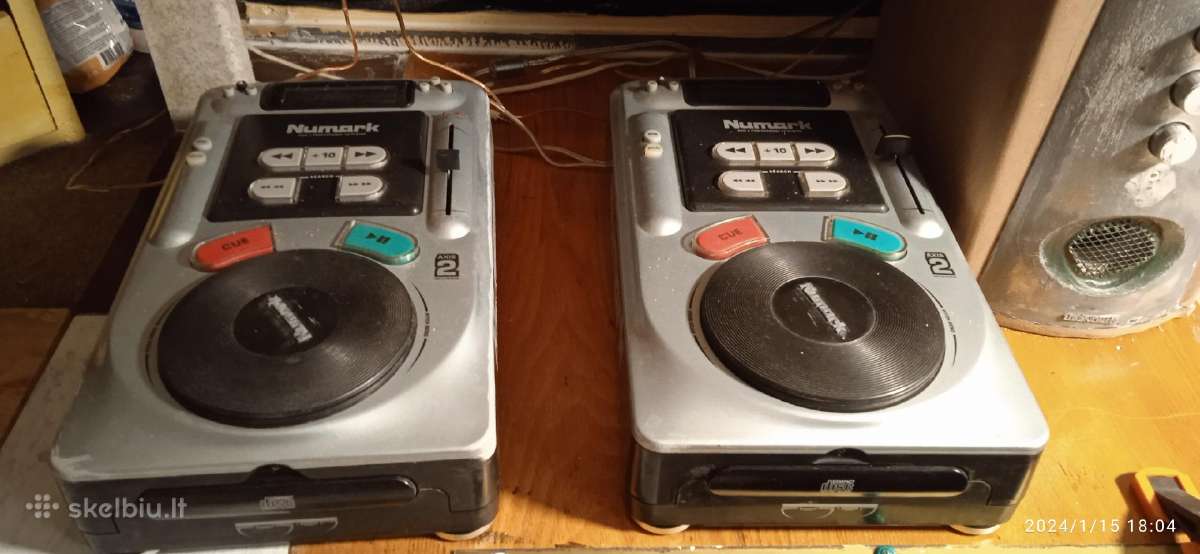 Dj CD Grotuvai Numark (2vnt) - nuotraukos Nr. 2