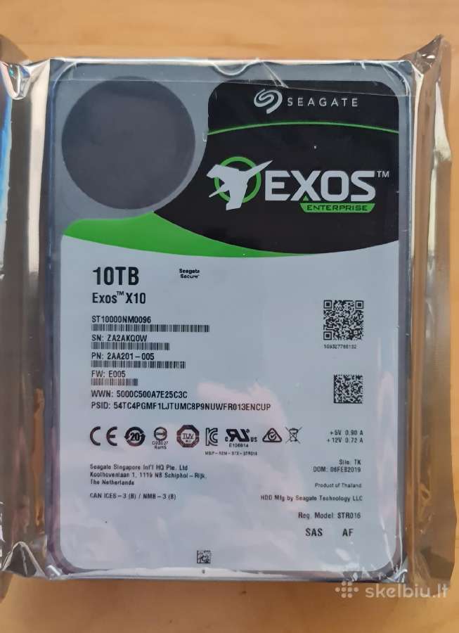 3.5" Sas HDD 73gb-600gb 1tb-10tb 12tb-32tb - nuotraukos Nr. 3
