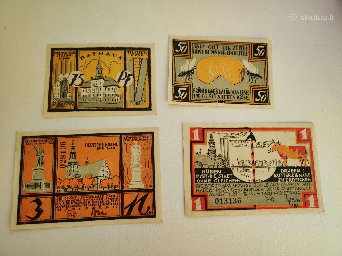 Tilžės 1921m banknotai (Lietuva)