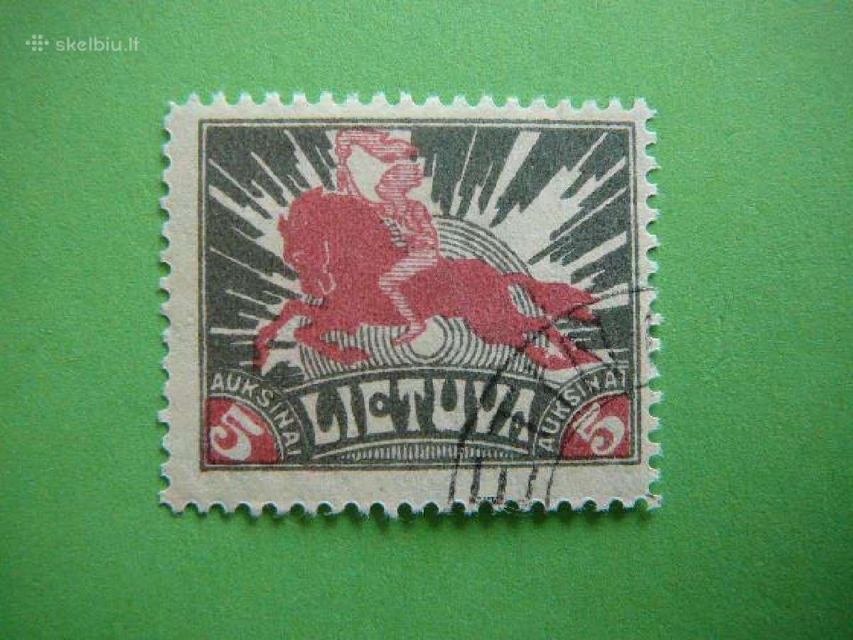 Lietuva 1921 Standartai antsp. lit98a