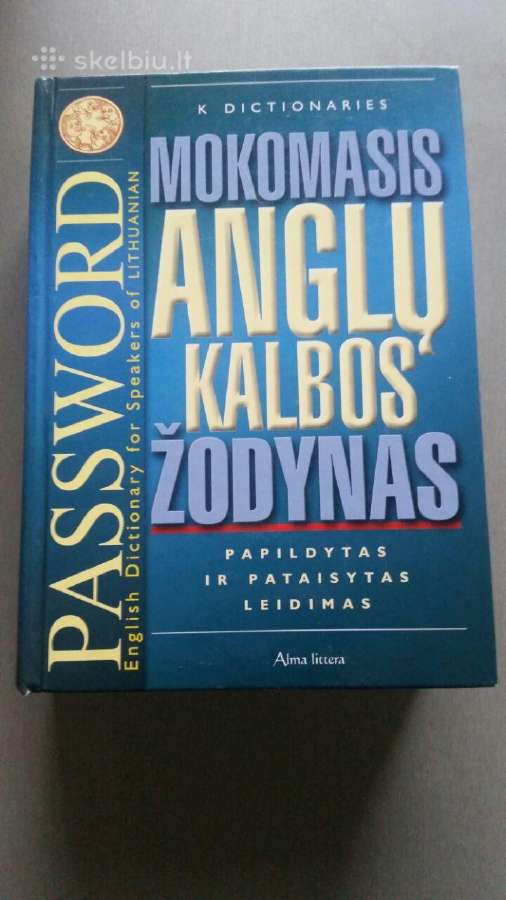Anglu Kalbos Žodynas