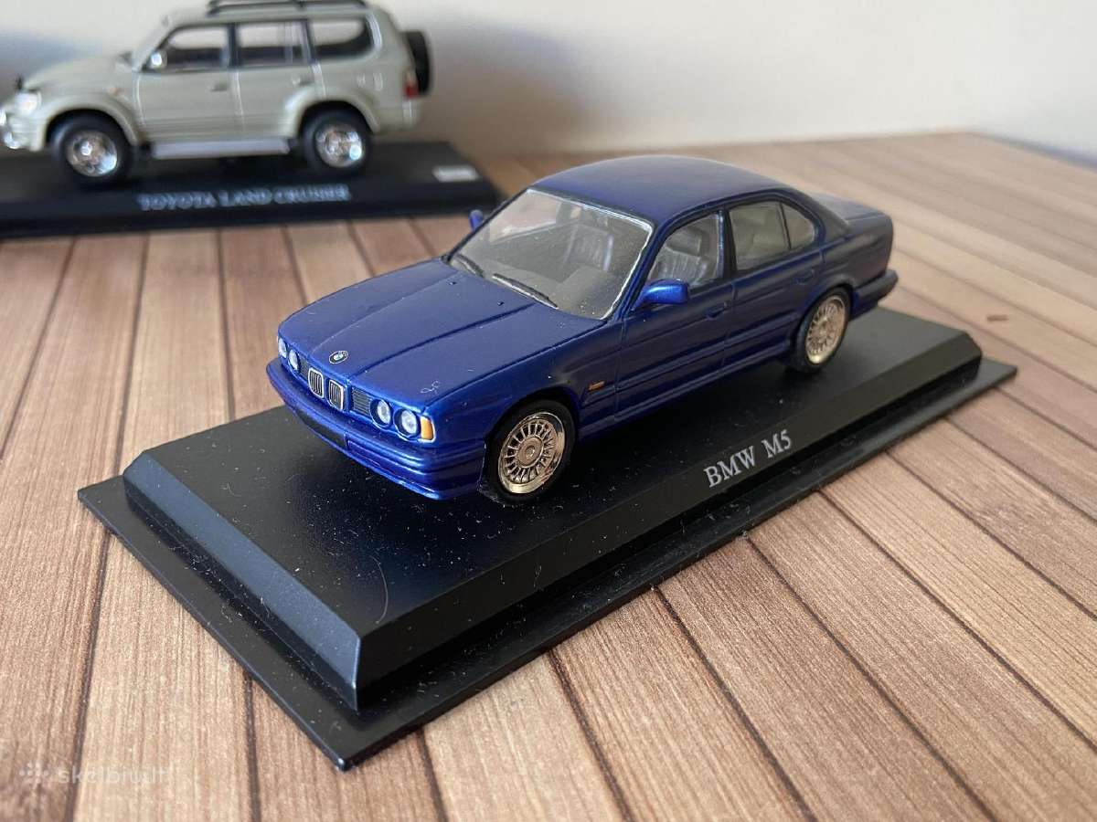 Bmw 5 serijos E34 modeliukas 1:43 kolekcinis model