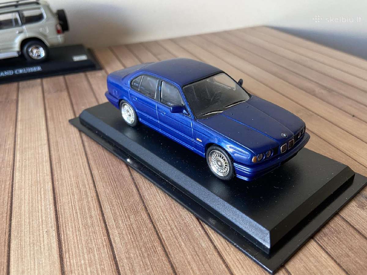 Bmw 5 serijos E34 modeliukas 1:43 kolekcinis model - nuotraukos Nr. 2