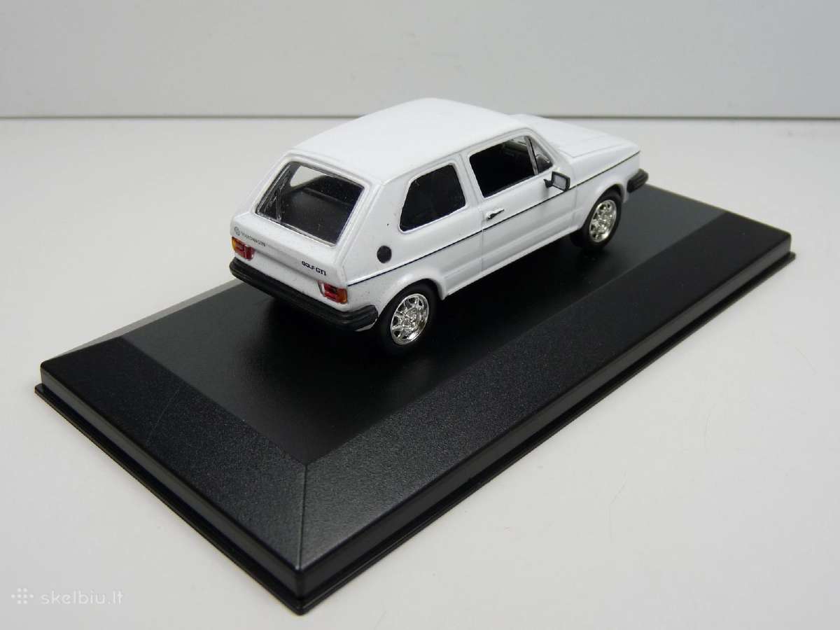 VW Golf 1 Mk1 Gti modeliukas 1:43 kolekcinis model - nuotraukos Nr. 2