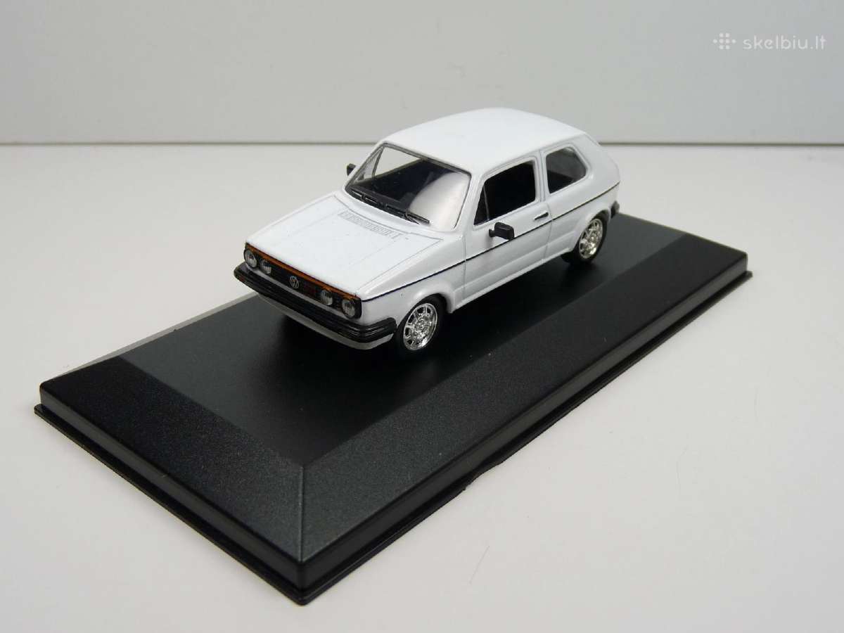 VW Golf 1 Mk1 Gti modeliukas 1:43 kolekcinis model