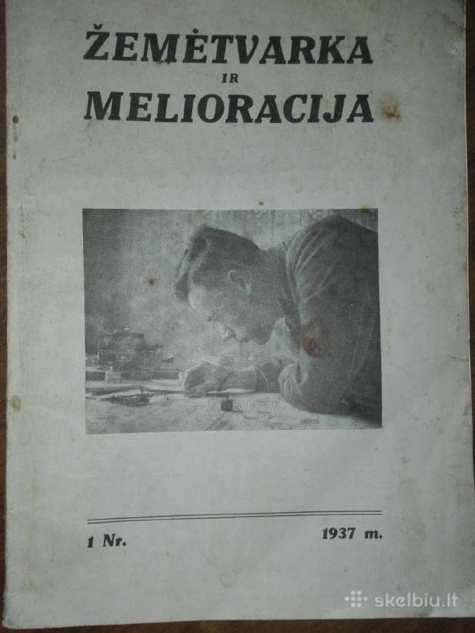 Žemėtvarka Ir Melioracija kolekcinis žurnalas - nuotraukos Nr. 9