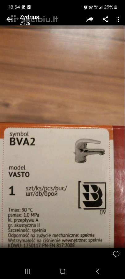 Maišytuvai vandens - nuotraukos Nr. 5