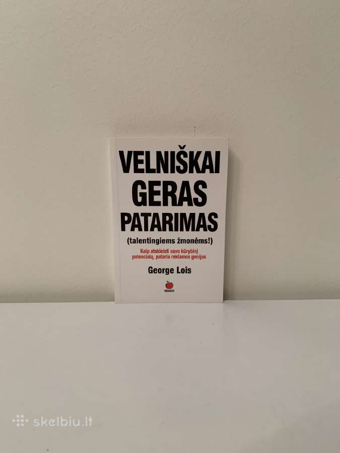 Velniškai Geras Patarimas (Talentingiems Žmonėms)