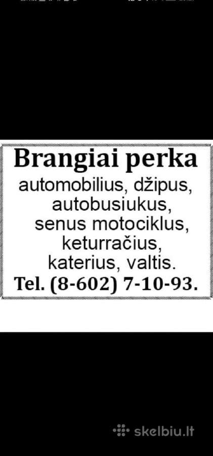 Automobiliu Supirkimas - nuotraukos Nr. 3