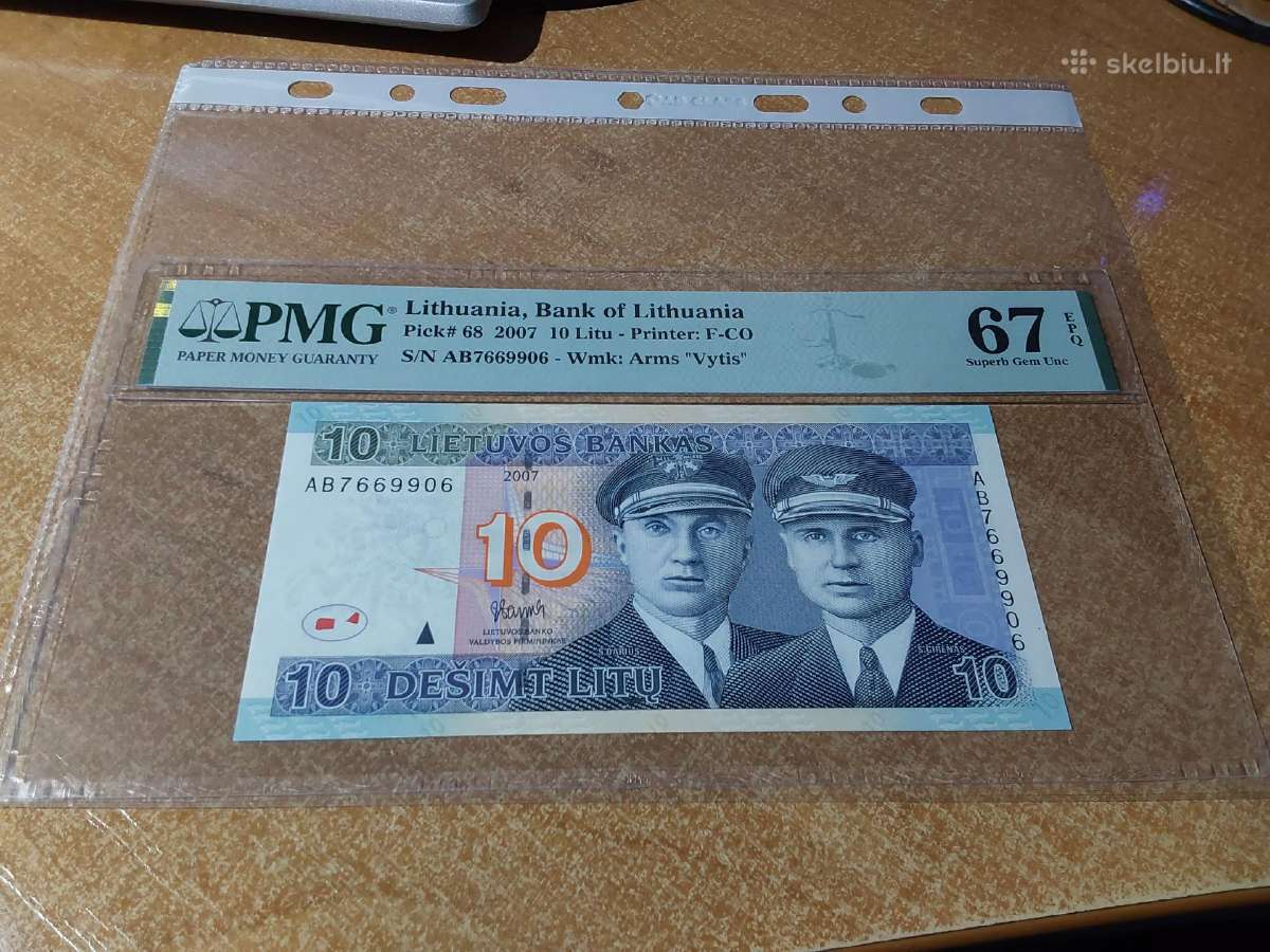 Parduodu litus 67 greido,ir be greido unc - nuotraukos Nr. 7