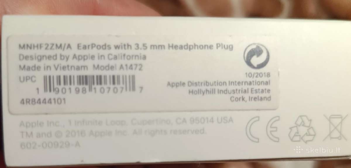 Apple ausinės - nuotraukos Nr. 5