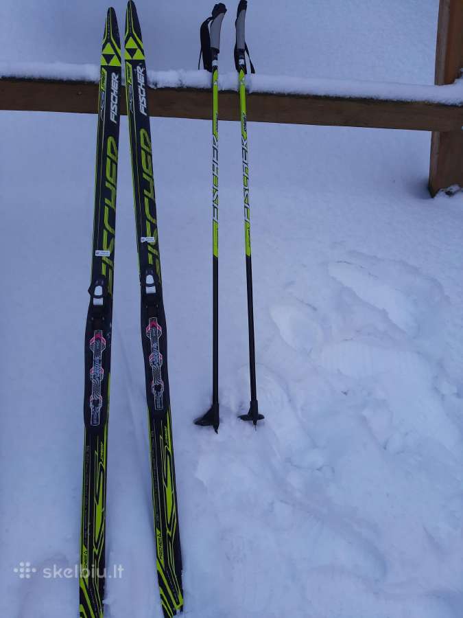 Fischer Rcs Sprint Jr 140 cm slidžių komplektas