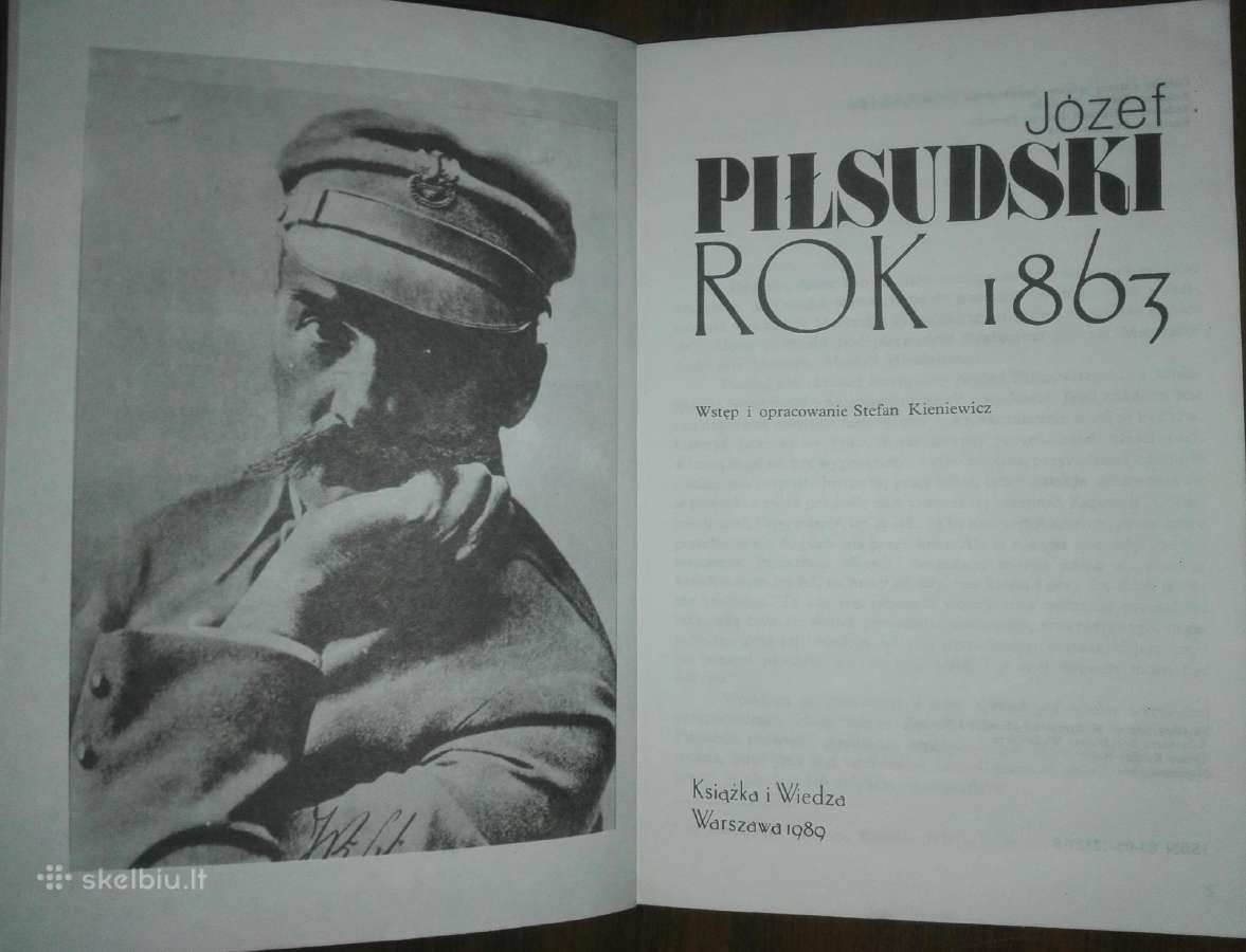 Jzef Pilsudski Rok 1863 - nuotraukos Nr. 2