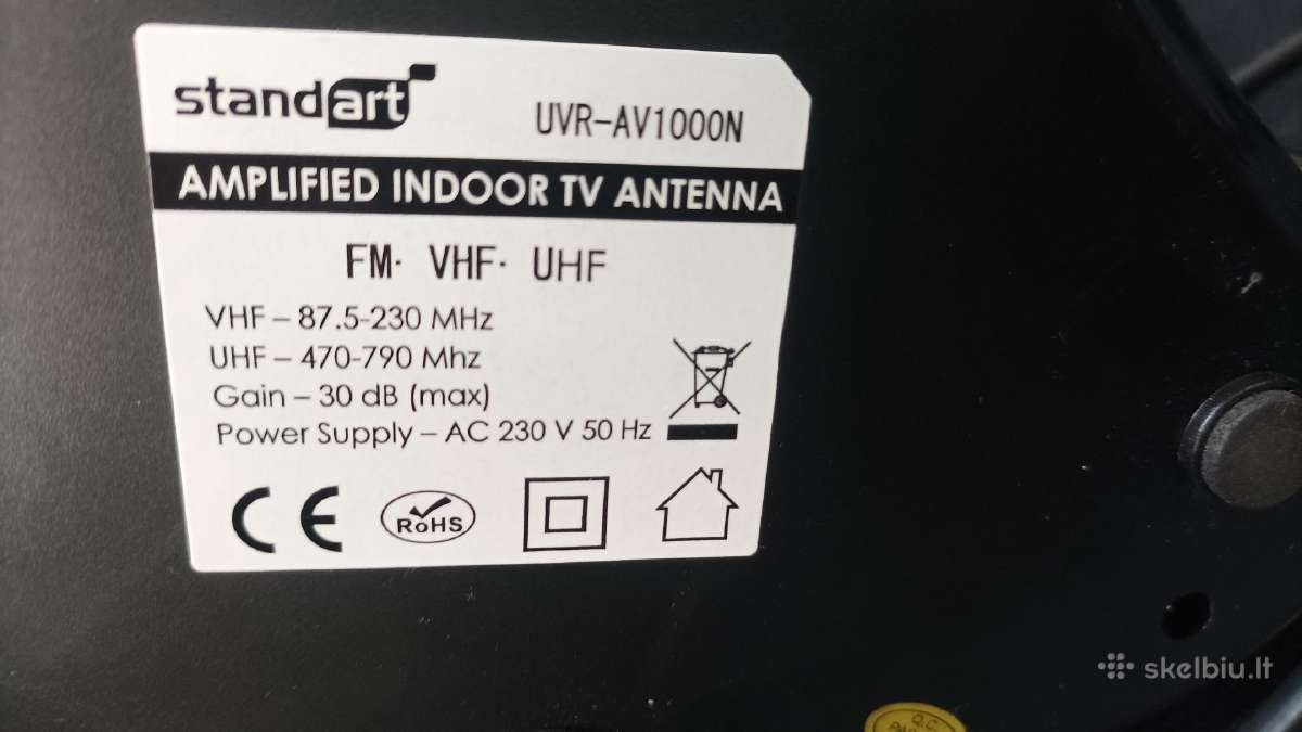 TV antena Standart - nuotraukos Nr. 5
