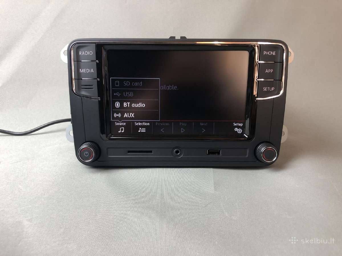Volkswagen Rcd330 Android Auto/carplay multimedia - nuotraukos Nr. 7