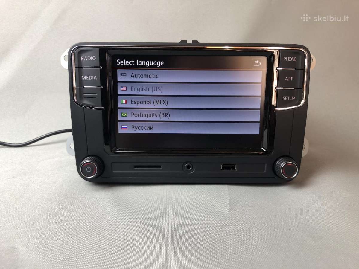 Volkswagen Rcd330 Android Auto/carplay multimedia - nuotraukos Nr. 9