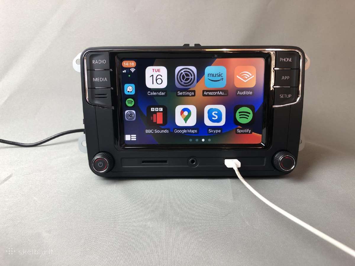 Volkswagen Rcd330 Android Auto/carplay multimedia - nuotraukos Nr. 11