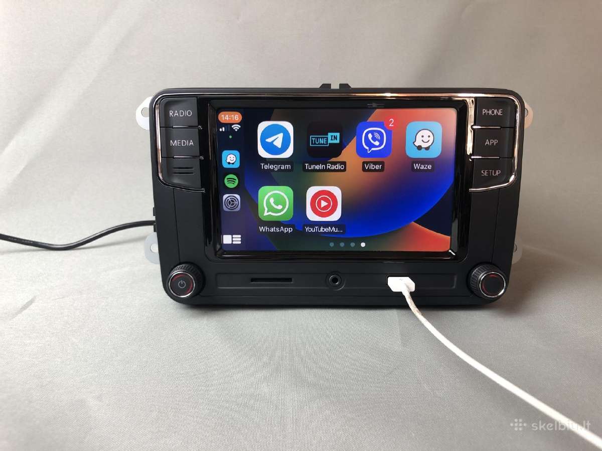 Volkswagen Rcd330 Android Auto/carplay multimedia - nuotraukos Nr. 2