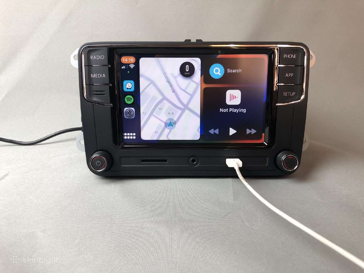 Volkswagen Rcd330 Android Auto/carplay multimedia - nuotraukos Nr. 12
