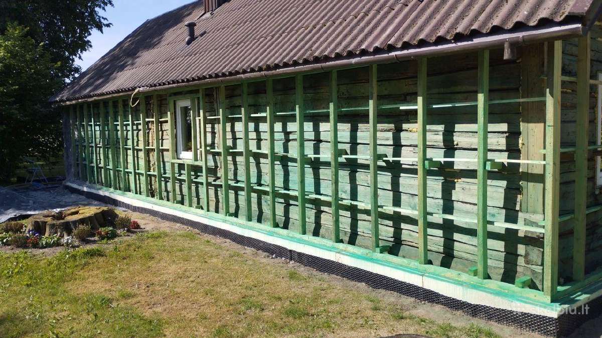 Šiltinimas poliuretanu, termoputa, ekovata, knauf - nuotraukos Nr. 35