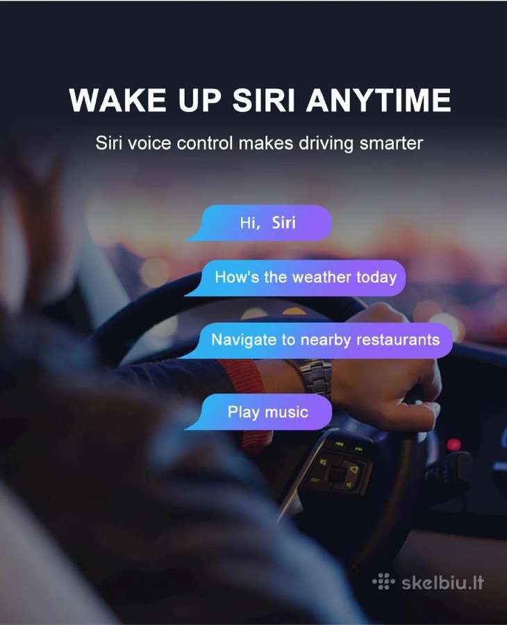 Carplay Android auto adapteris wired to wireless - nuotraukos Nr. 8