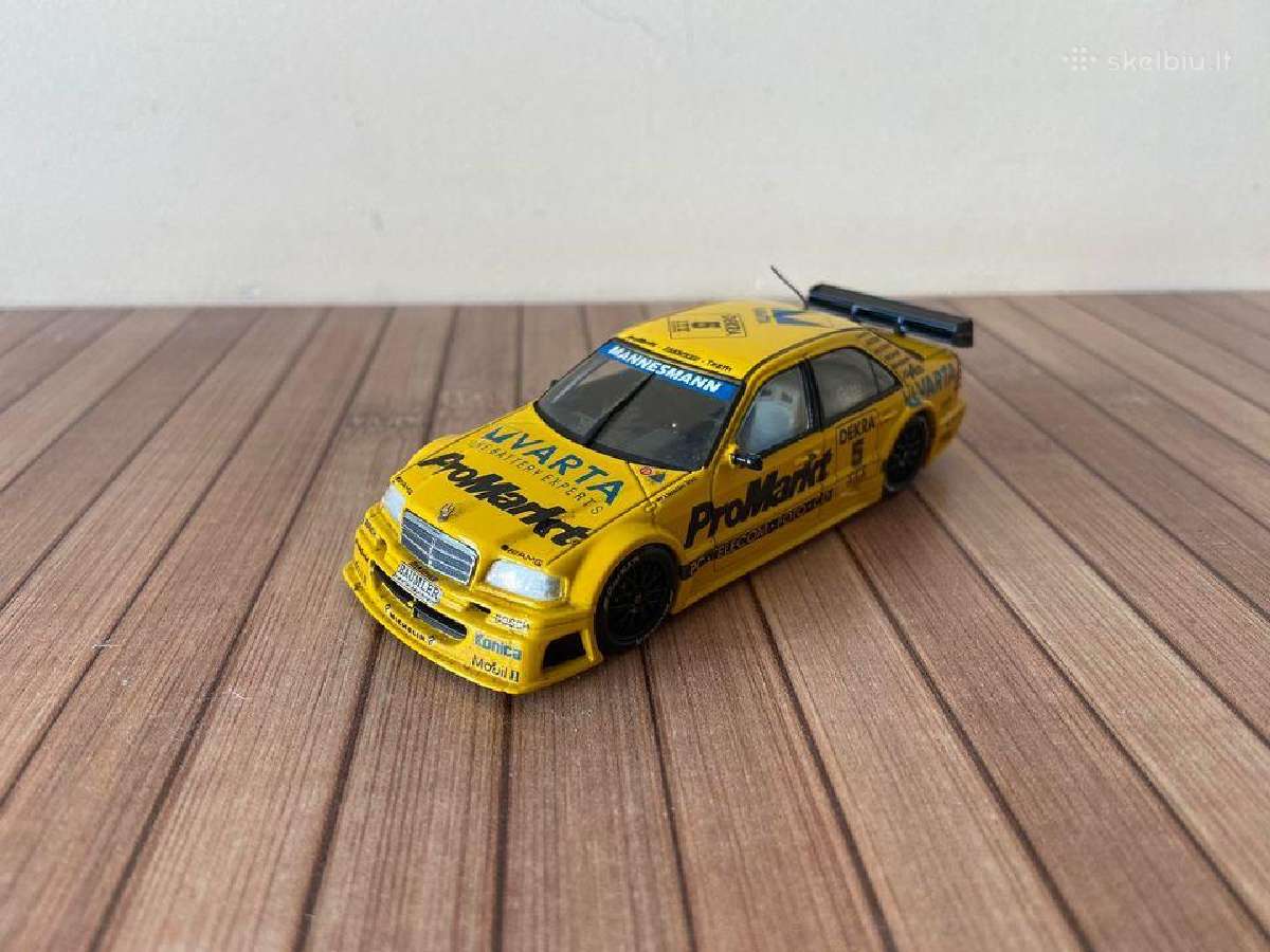 Mercedes benz C klase W202 Dtm modeliai 1:43 - nuotraukos Nr. 2