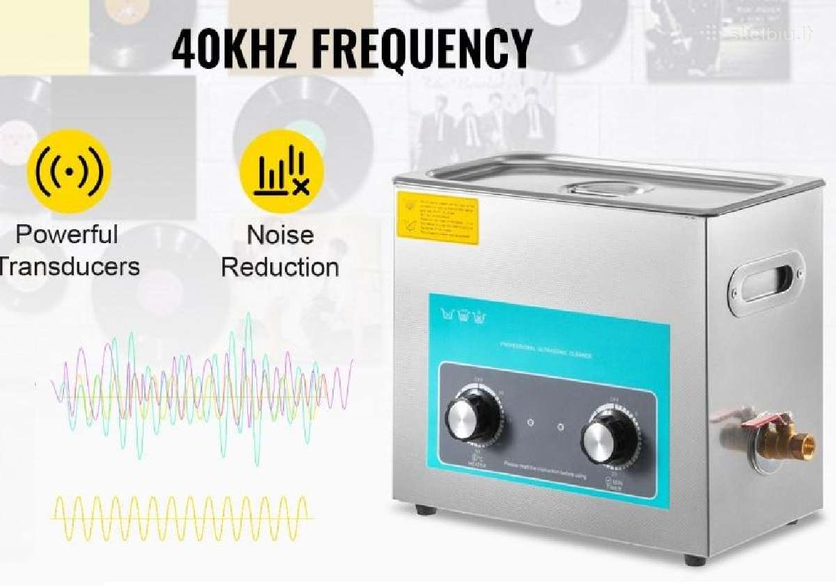 Ultragarsinė vonelė 6,5l 180w - nuotraukos Nr. 4