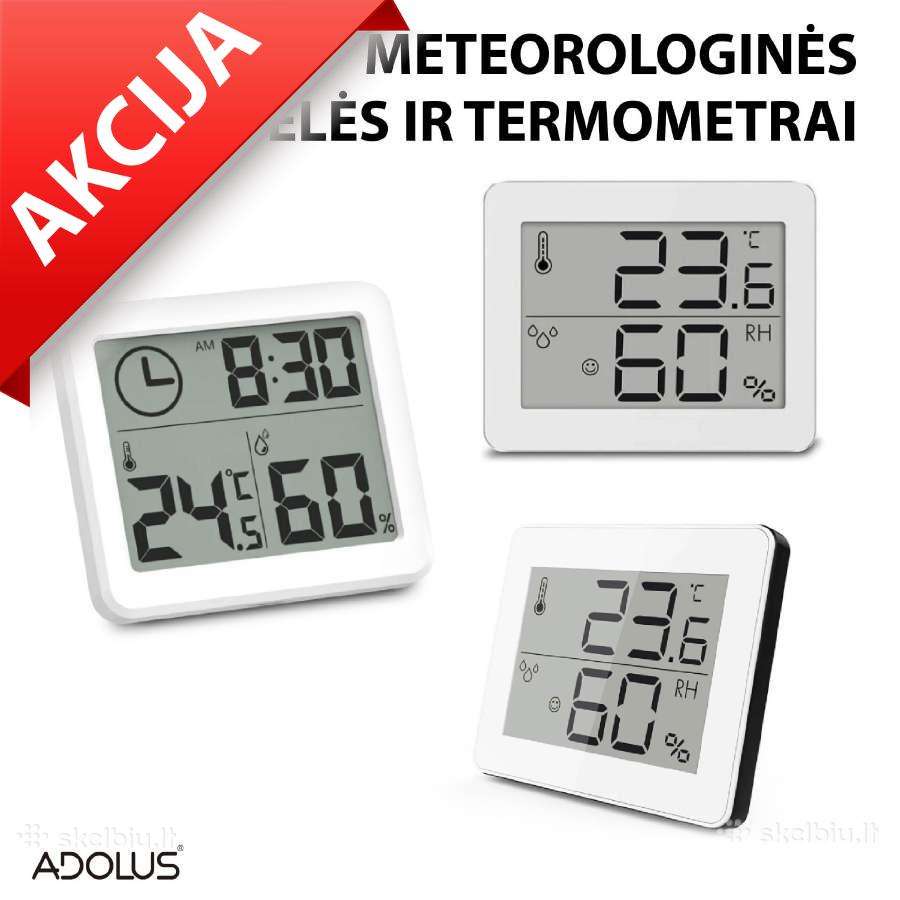 Dregmės matuokliai ir stotelės - akcija!