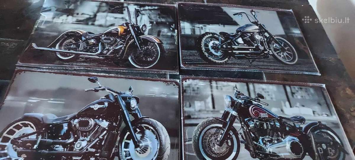 Lentelės su motociklais kaina10 eurų - nuotraukos Nr. 25