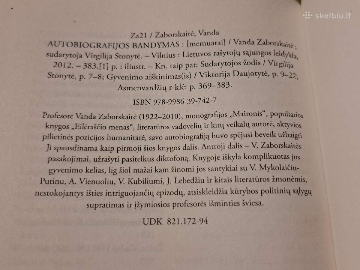 Vanda Zaborskaitė - nuotraukos Nr. 6