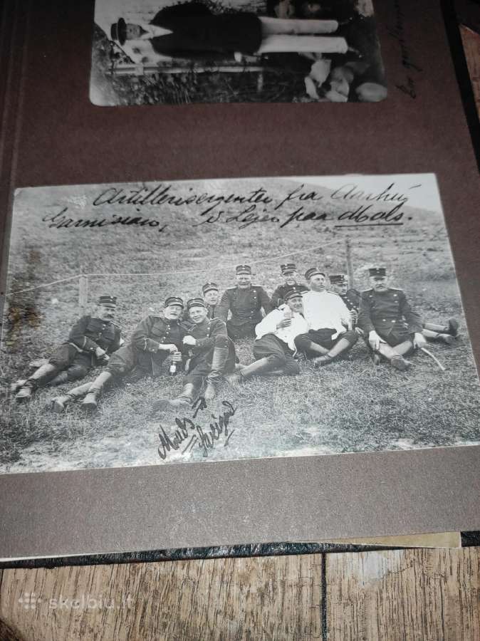 Labai senas nuotraukų albumas su nuotraukomis - nuotraukos Nr. 10
