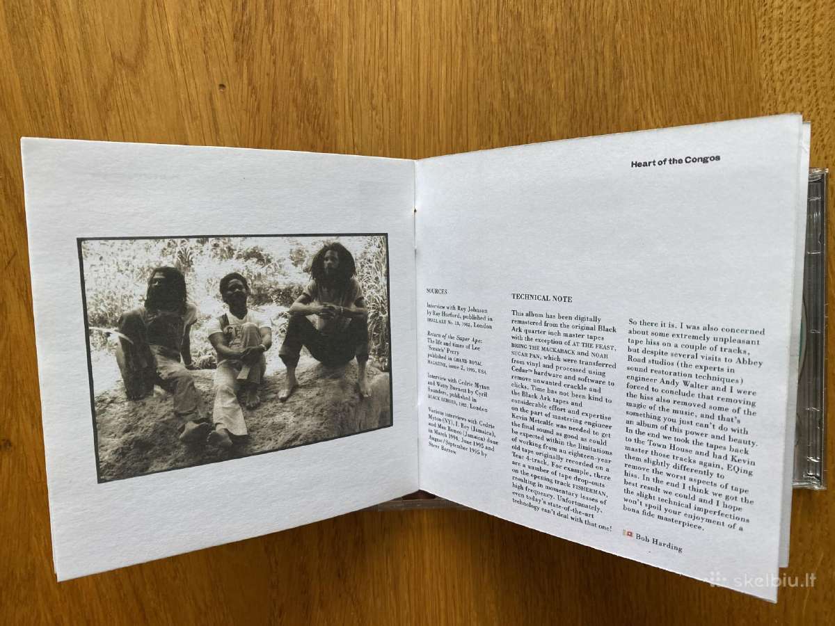Originalus The Congos "Heart of the Congos" 2XCd - nuotraukos Nr. 8