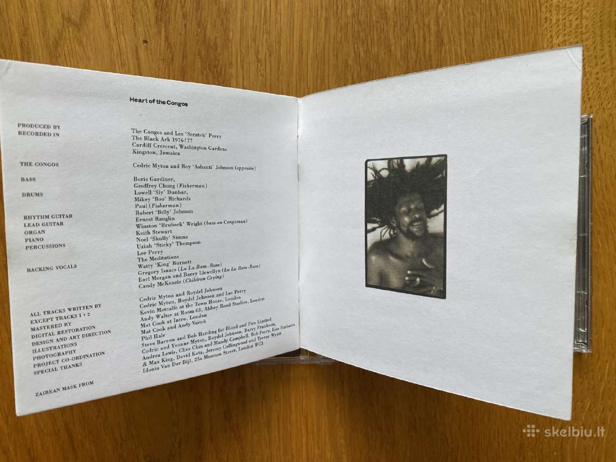 Originalus The Congos "Heart of the Congos" 2XCd - nuotraukos Nr. 9