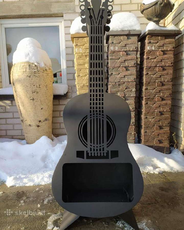 Aukuras - Lauko židinys "Gitara" - nuotraukos Nr. 7