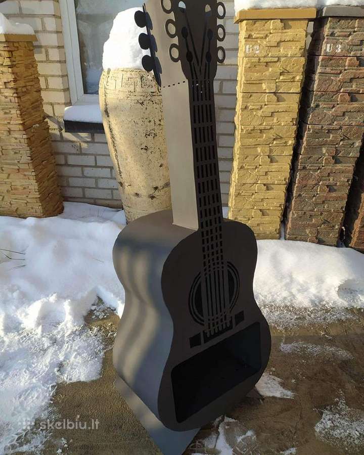 Aukuras - Lauko židinys "Gitara" - nuotraukos Nr. 8