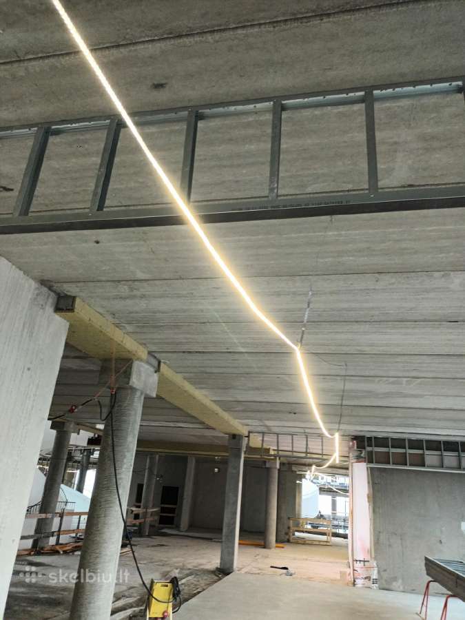 LED lauko juosta,dviguba,hermetinė,balta 220v - nuotraukos Nr. 5