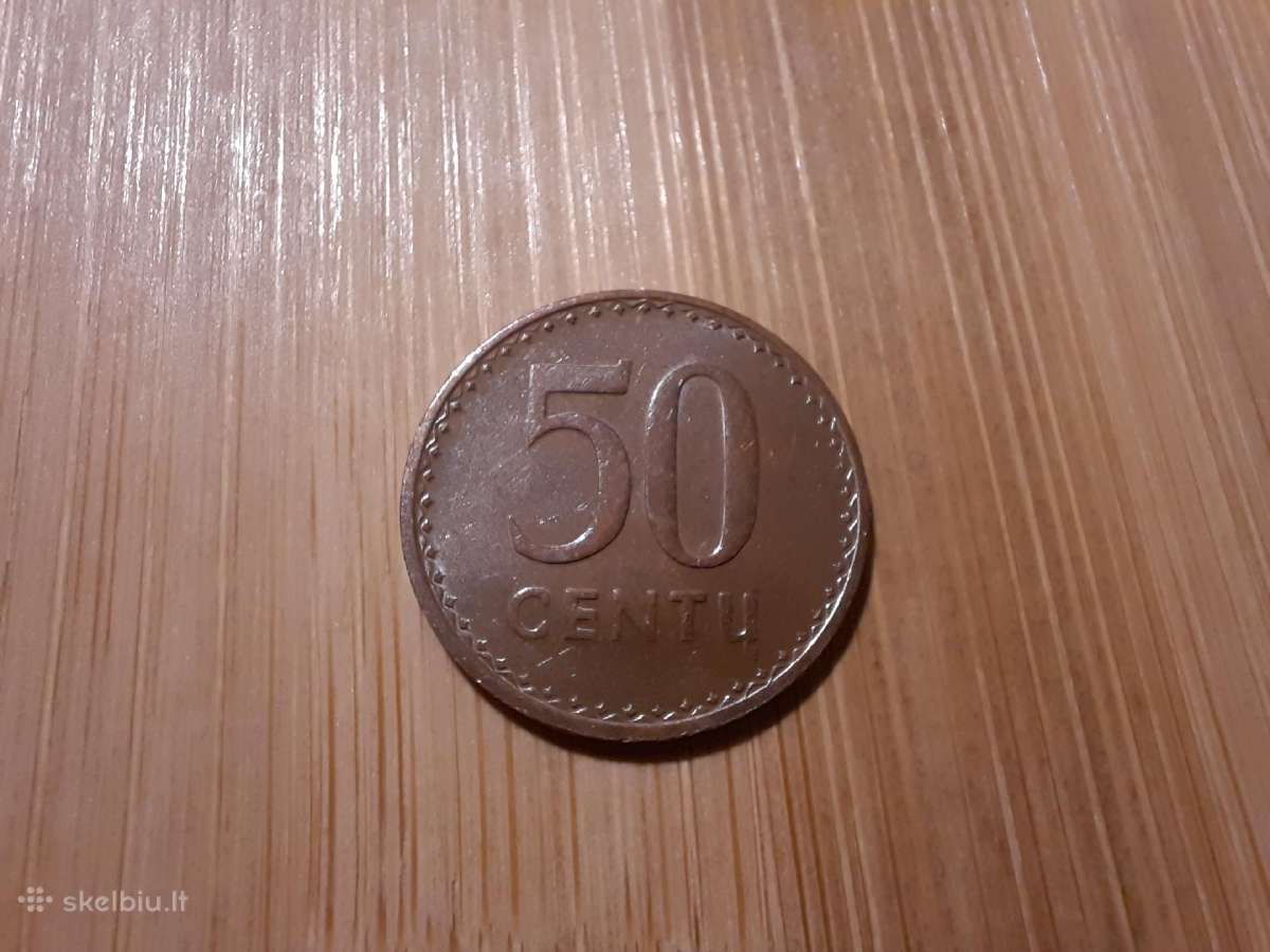 50 centu 1991 Lietuva